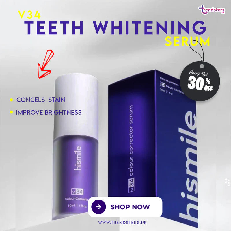 HiSmile v34 Color Corrector Serum-Instant Teeth Whitening