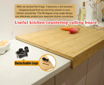 Pure Wooden Chopping Board & Stovetop Cover